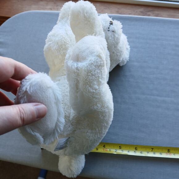 Sleepy Polar Bear Plush Stuffed Animal Evergreen Enterprises cuddle teddy soft - Picture 12 of 12